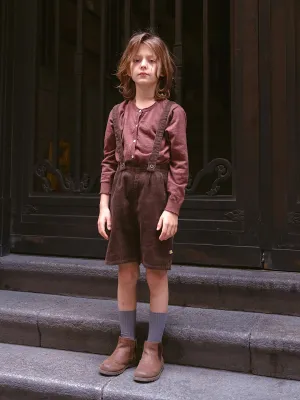 【Final Sale】Nocry Cotton Knitwear - Brown