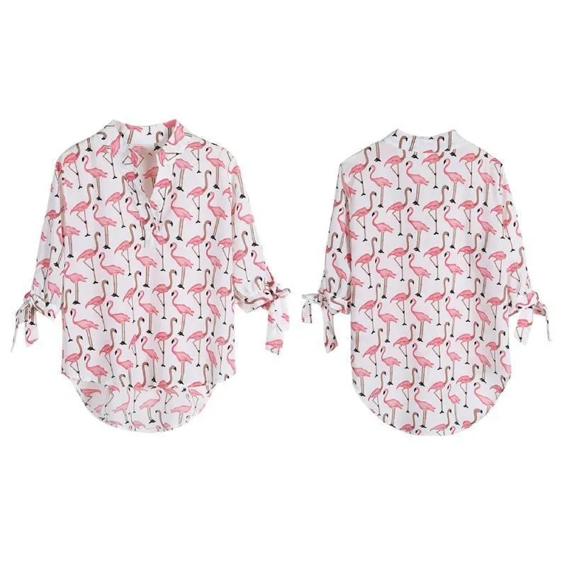 Flamingo V-Neck Shirt