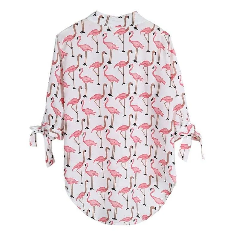 Flamingo V-Neck Shirt