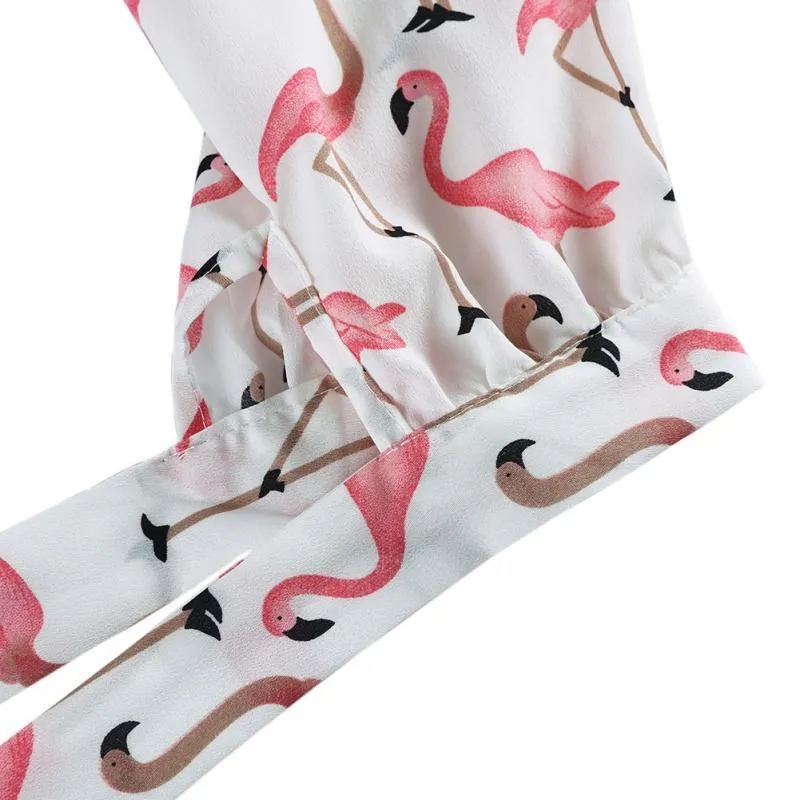 Flamingo V-Neck Shirt