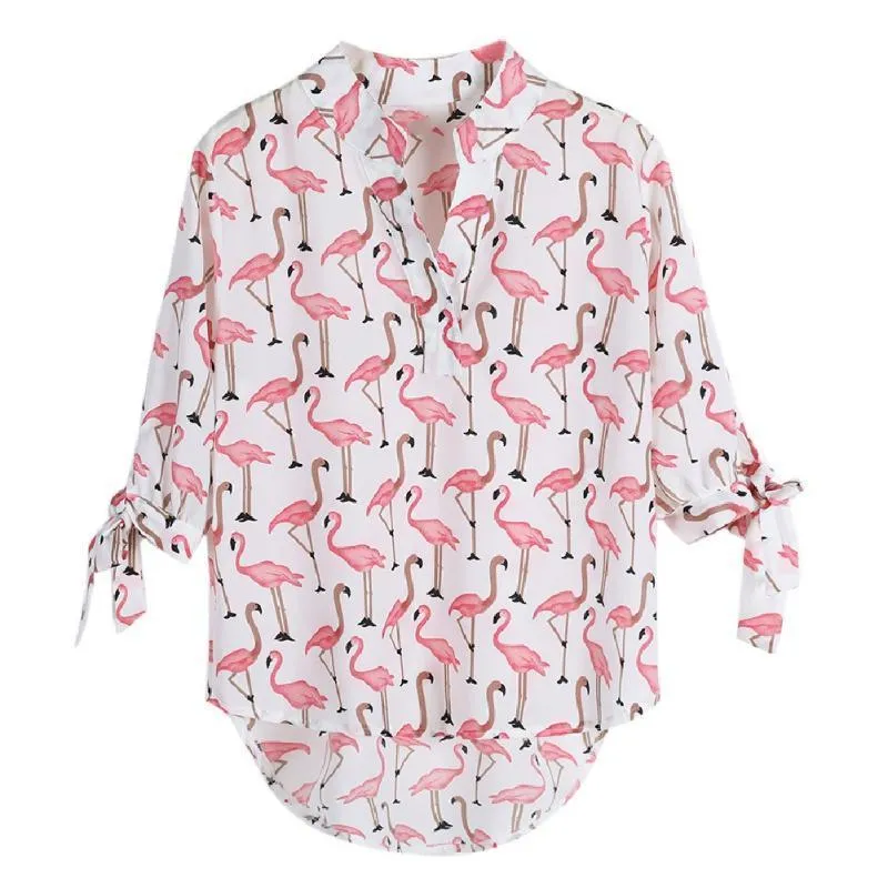 Flamingo V-Neck Shirt