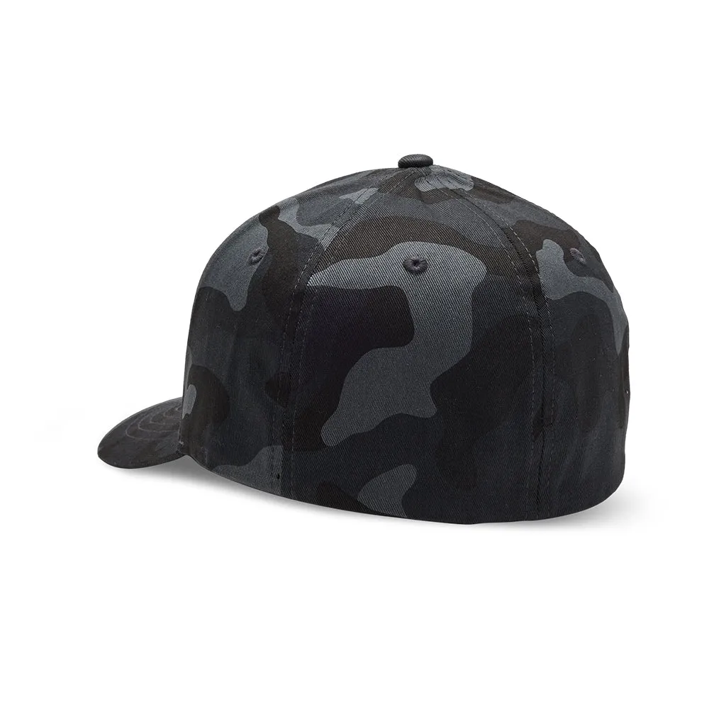 FOX HEAD FLEXFIT HAT [BLACK CAMO]
