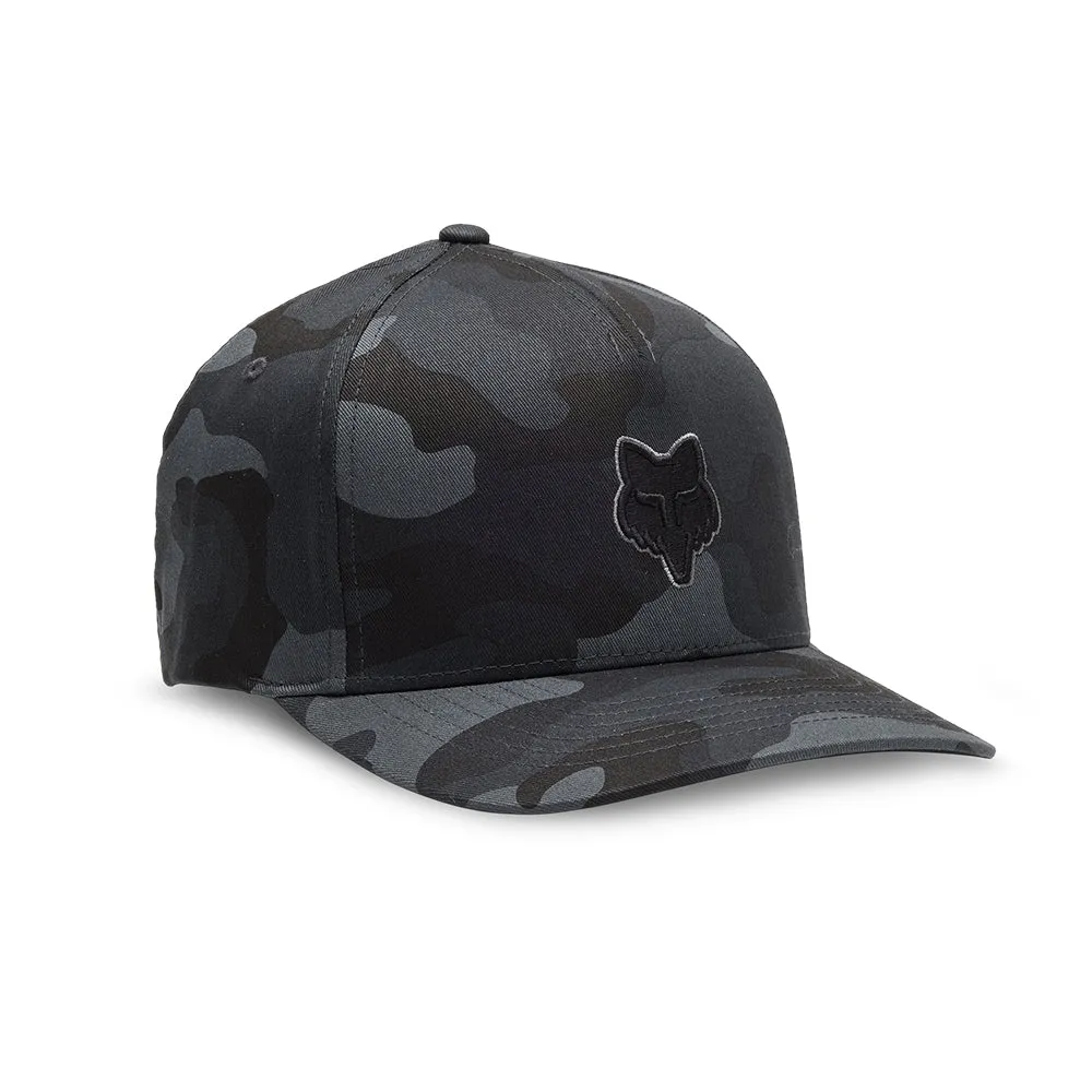 FOX HEAD FLEXFIT HAT [BLACK CAMO]