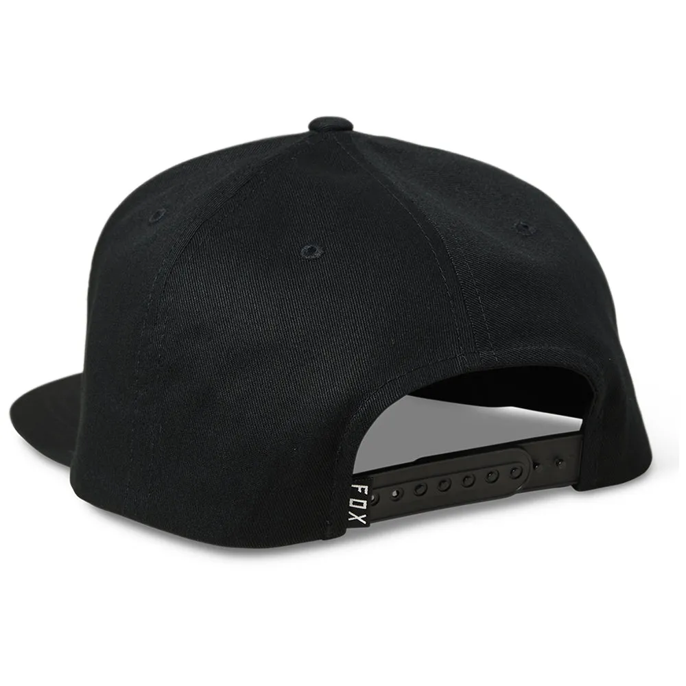 FOX TORRERO SNAPBACK HAT [BLACK] OS