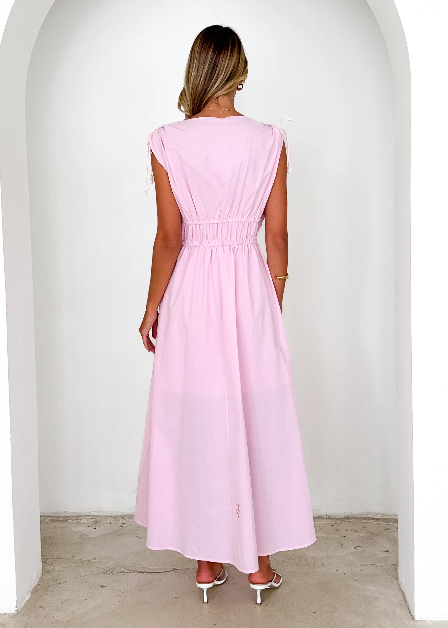 Genovia Maxi Dress - Pink