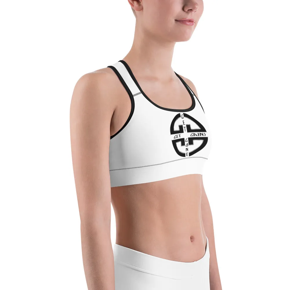 Get Gains or Get Gone | Sports Bra