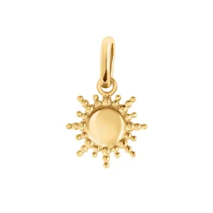 Gigi Clozeau 18k Sun Pendant