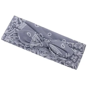 Grey Bandana Headband