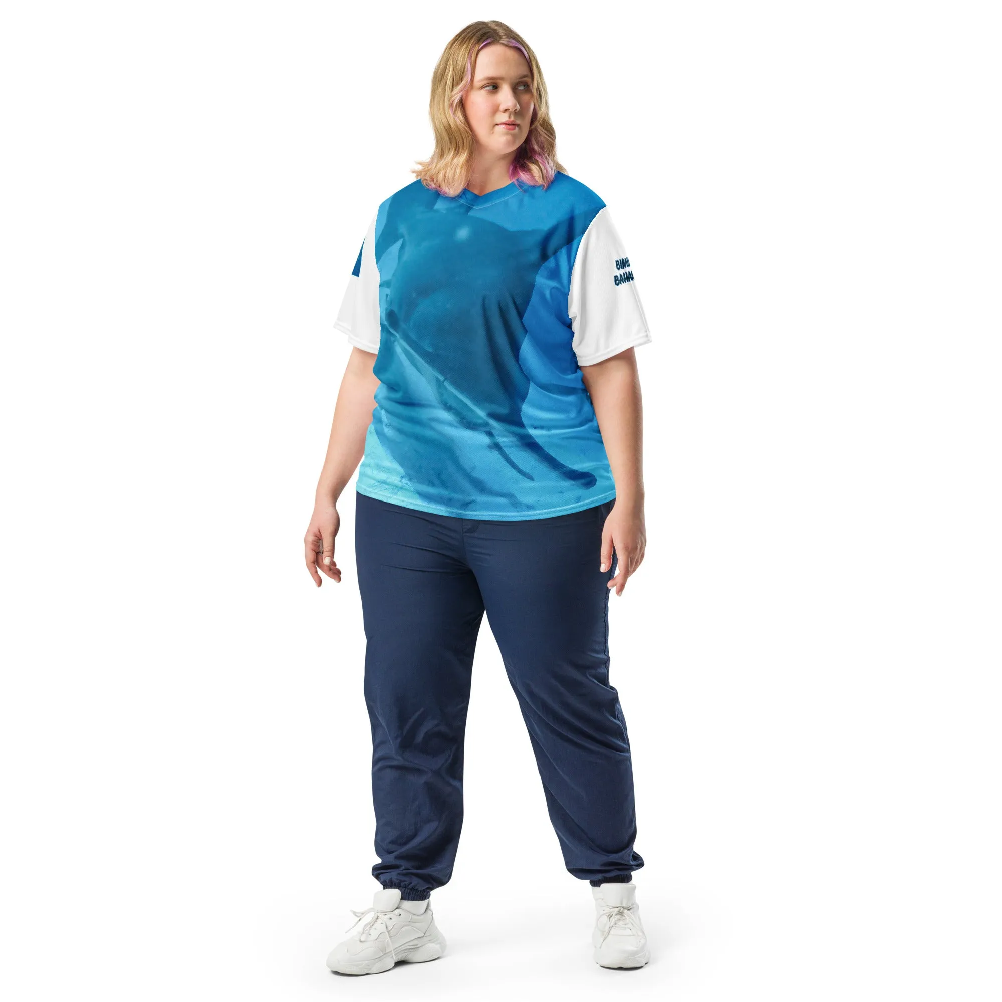 Hammerhead Shark Shirt 2-Sided Unisex Sports Jersey