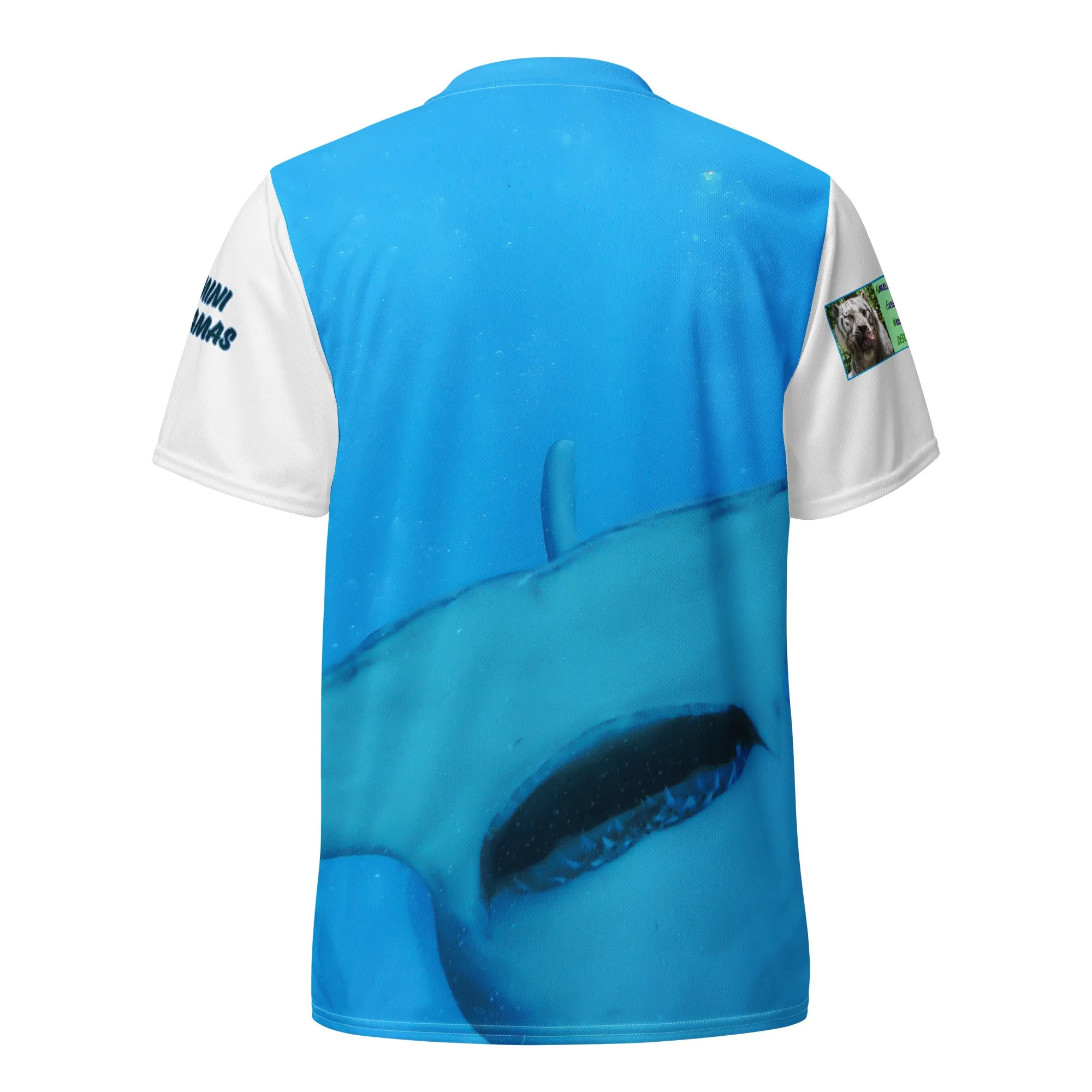 Hammerhead Shark Shirt 2-Sided Unisex Sports Jersey