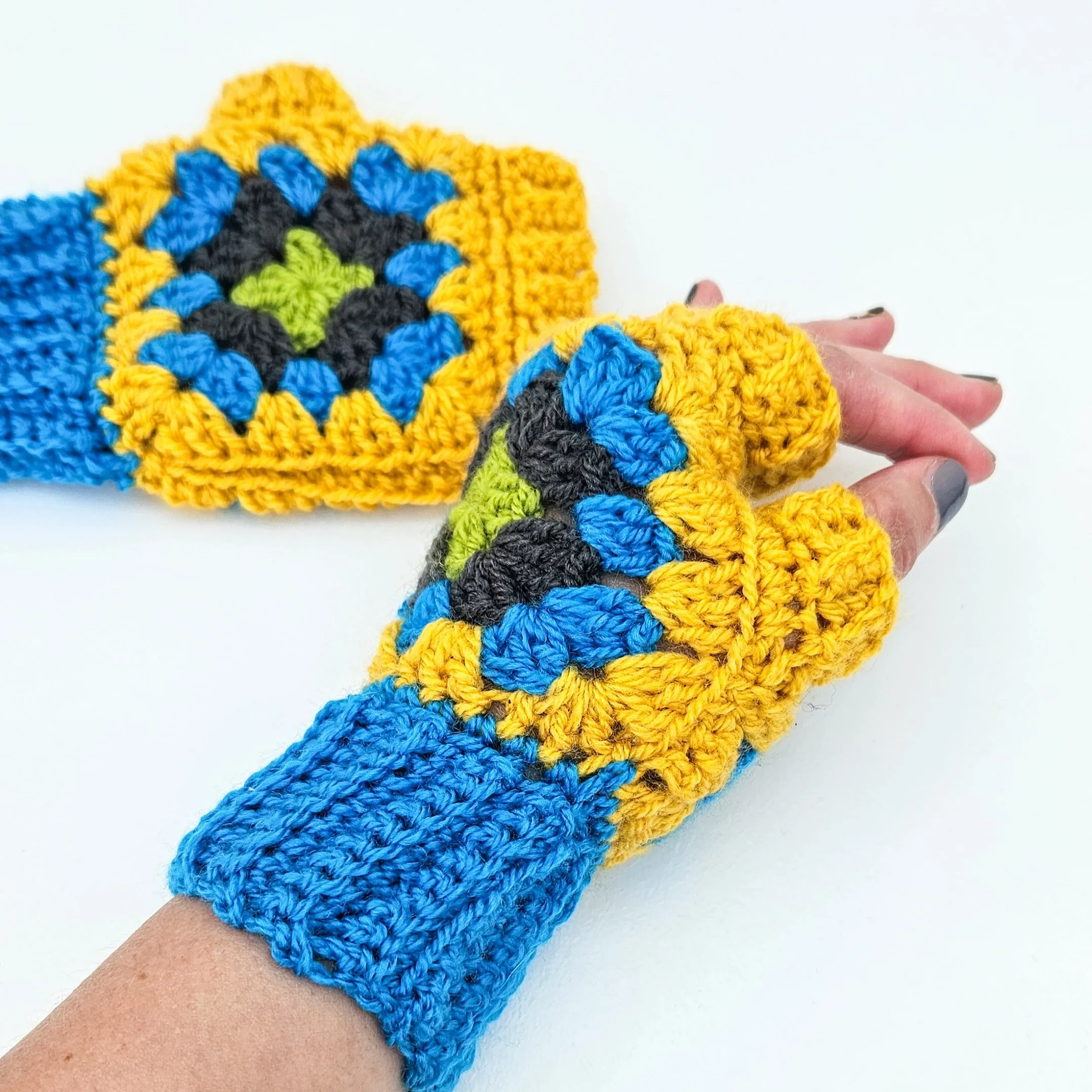 Handmade Crochet Mittens