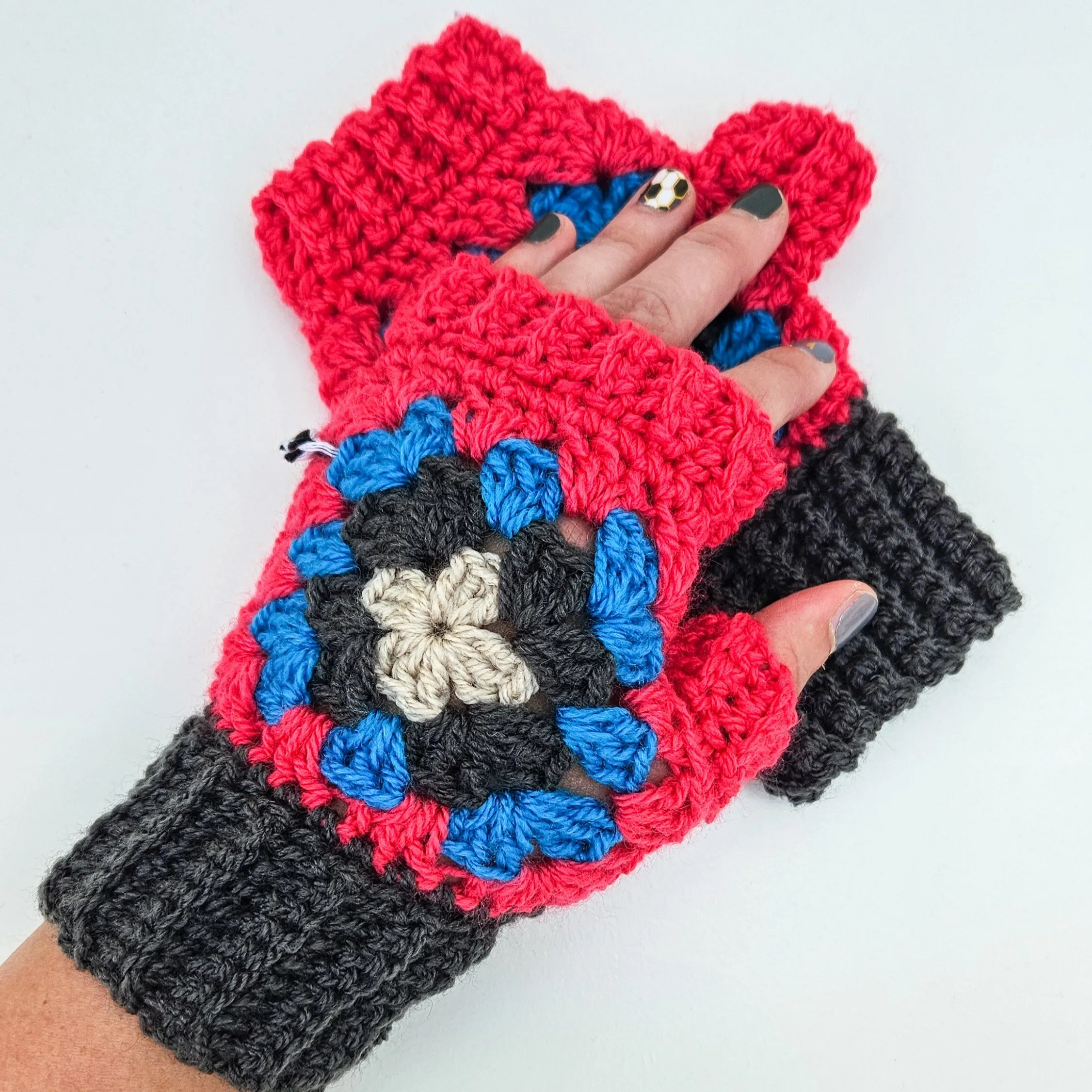 Handmade Crochet Mittens