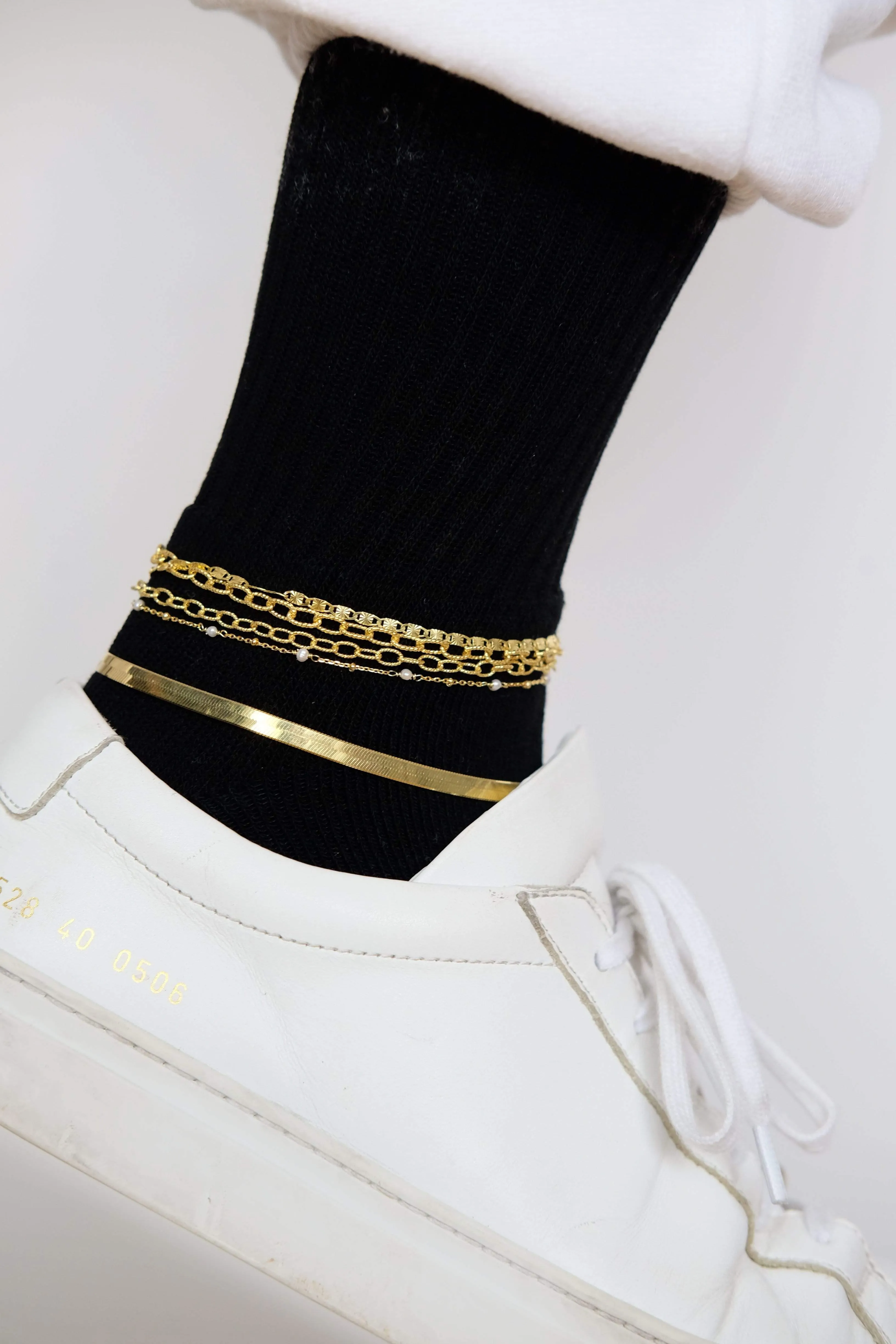 Herringbone Chain Anklet
