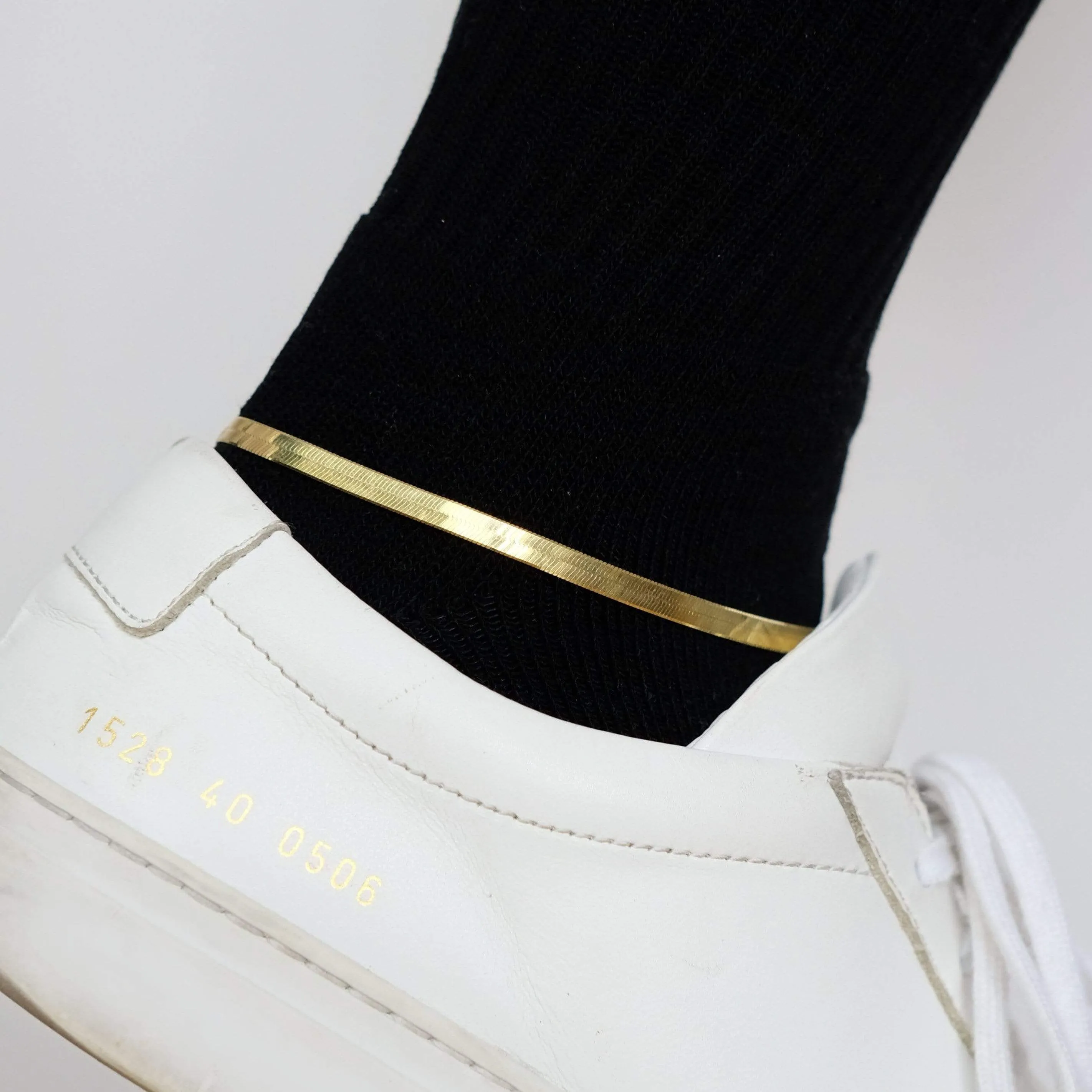Herringbone Chain Anklet