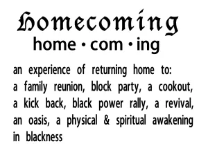 Homecoming Meaning Home Decor