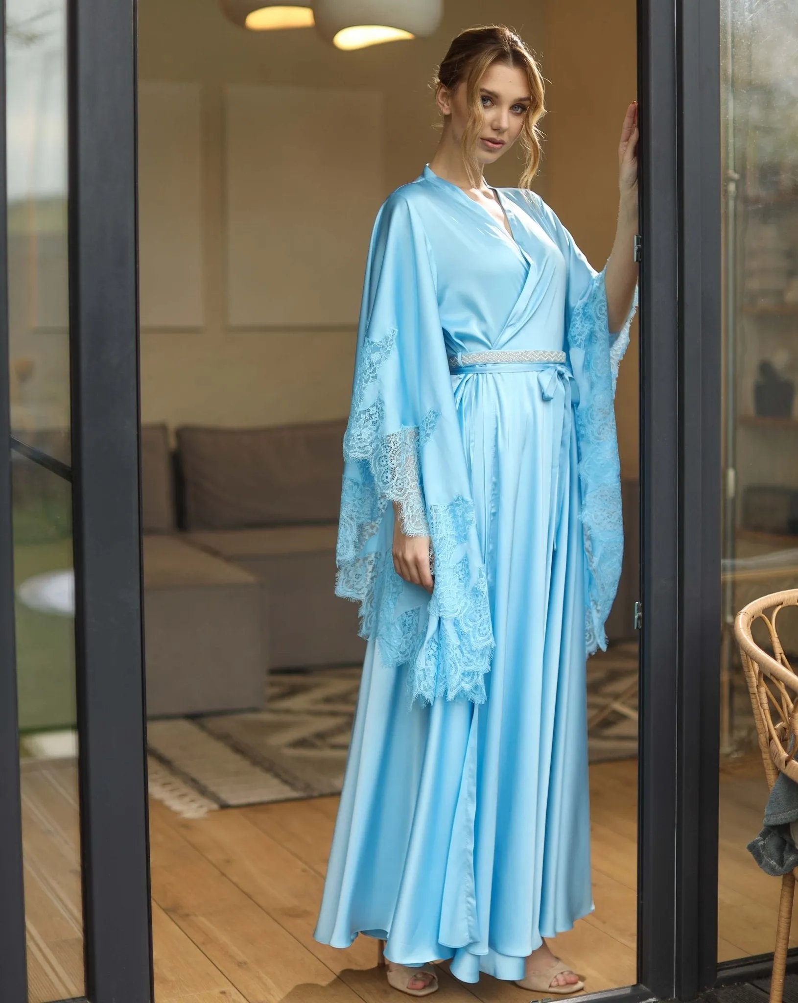 Idealist Satin Robe