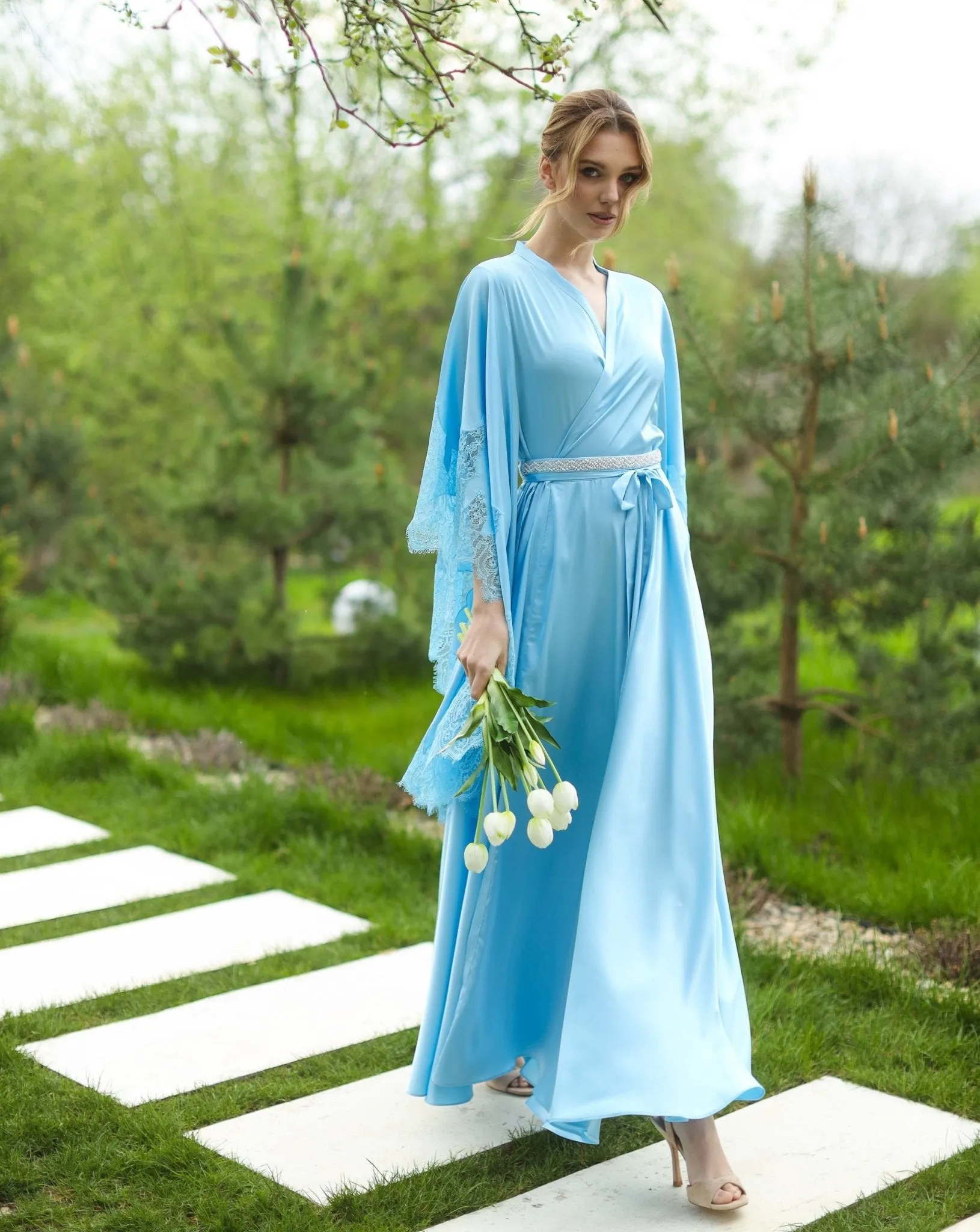 Idealist Satin Robe