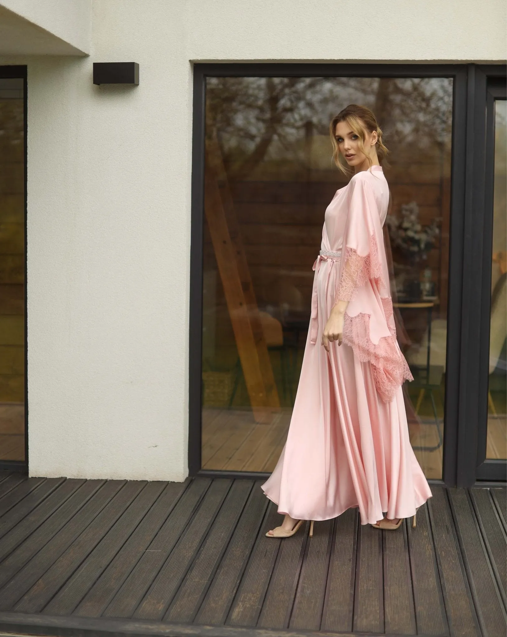 Idealist Satin Robe