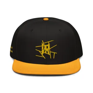 IR Snapback Hat Black/Gold