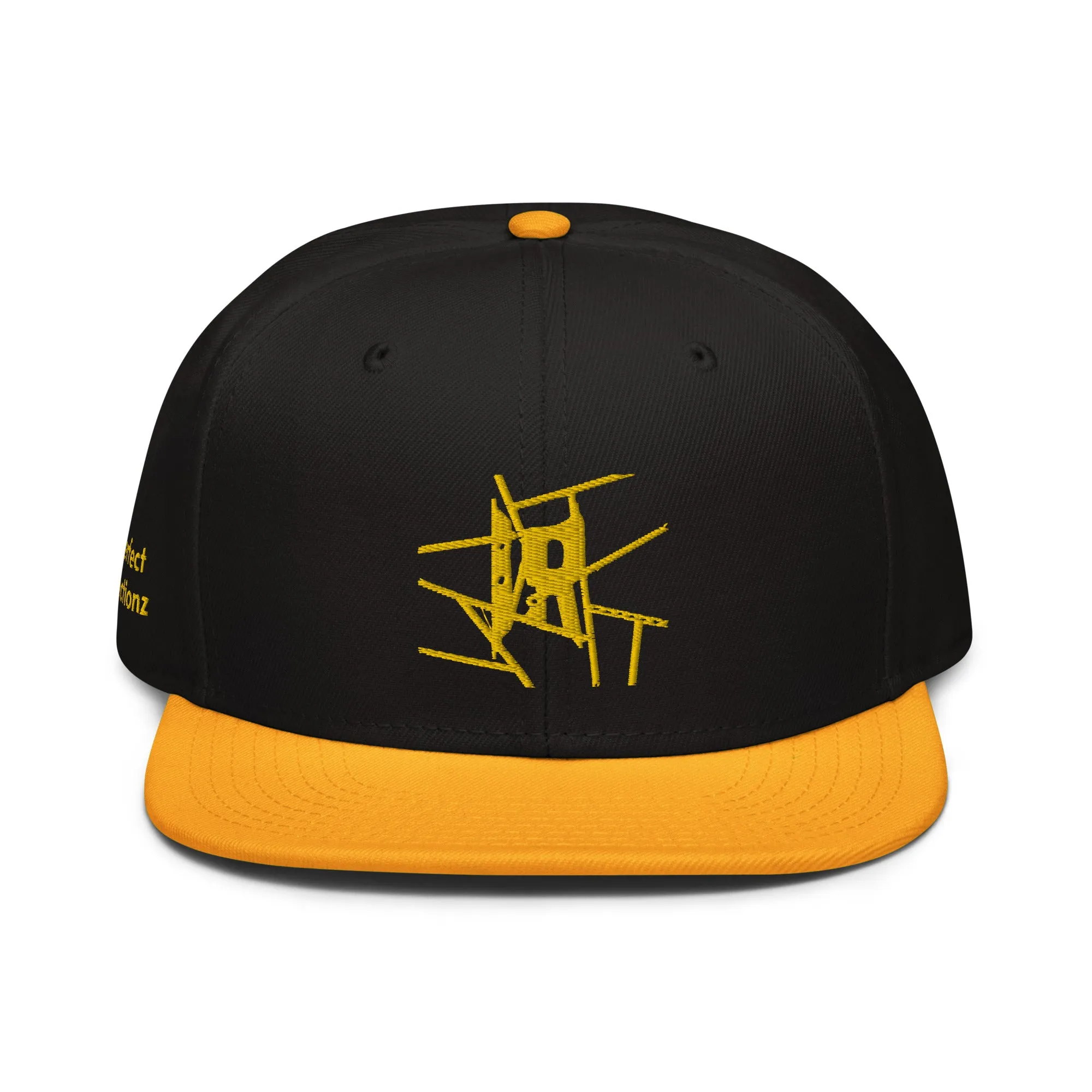 IR Snapback Hat Black/Gold
