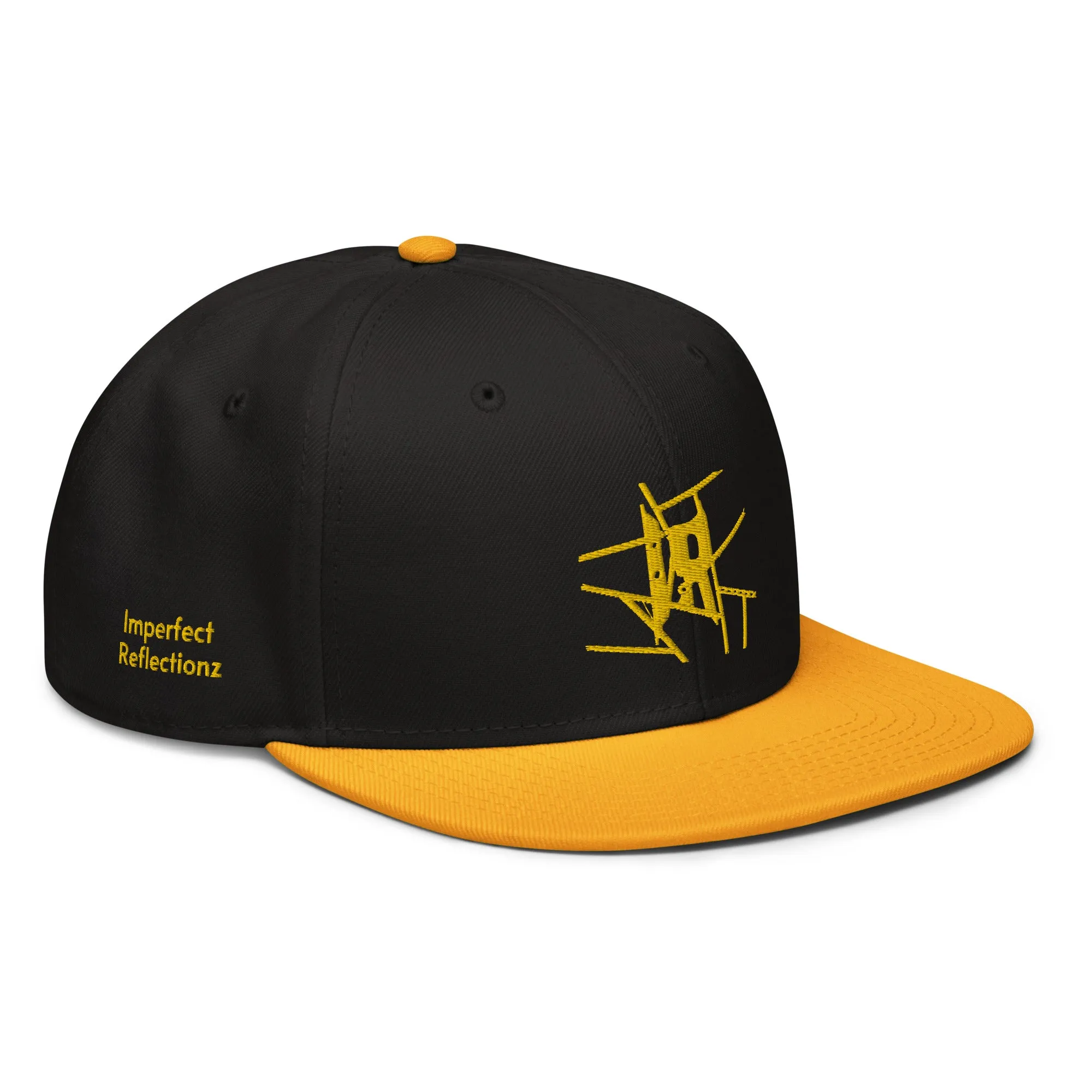 IR Snapback Hat Black/Gold