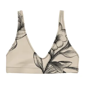 Ivory Floral Bralette