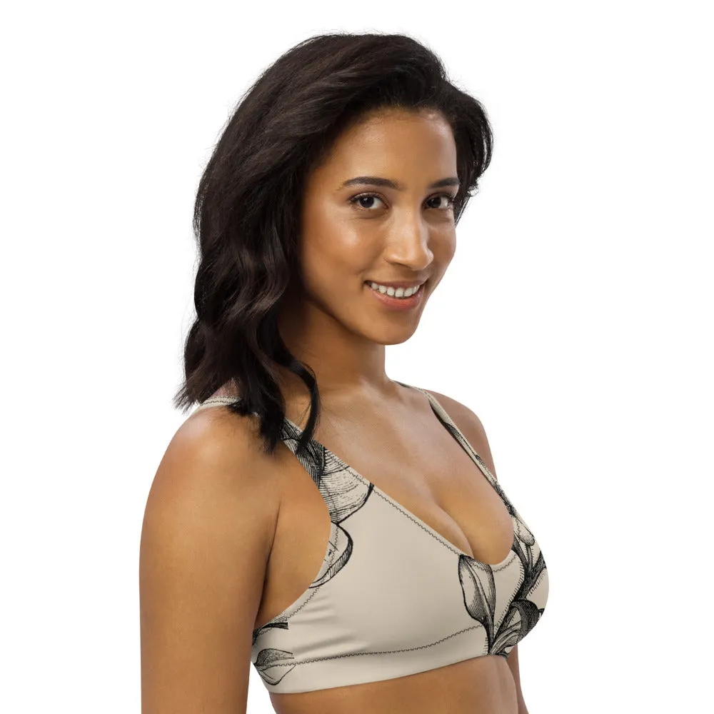 Ivory Floral Bralette