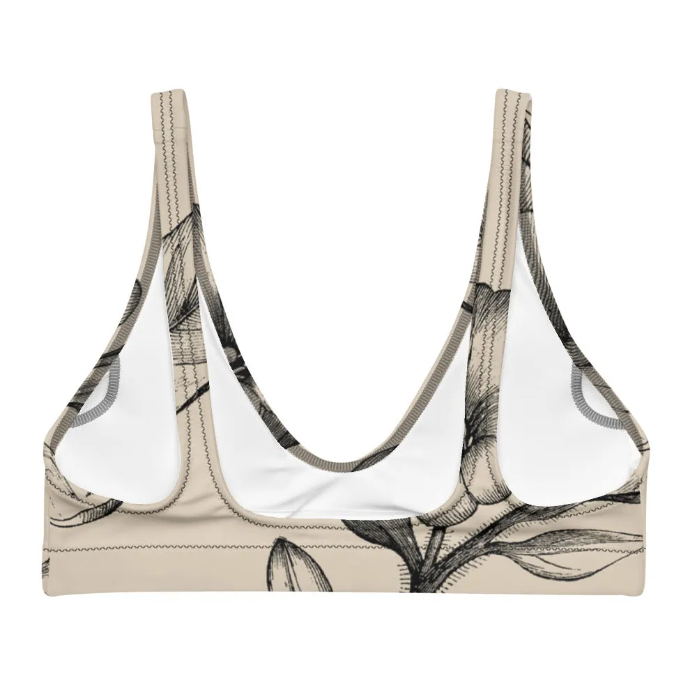 Ivory Floral Bralette