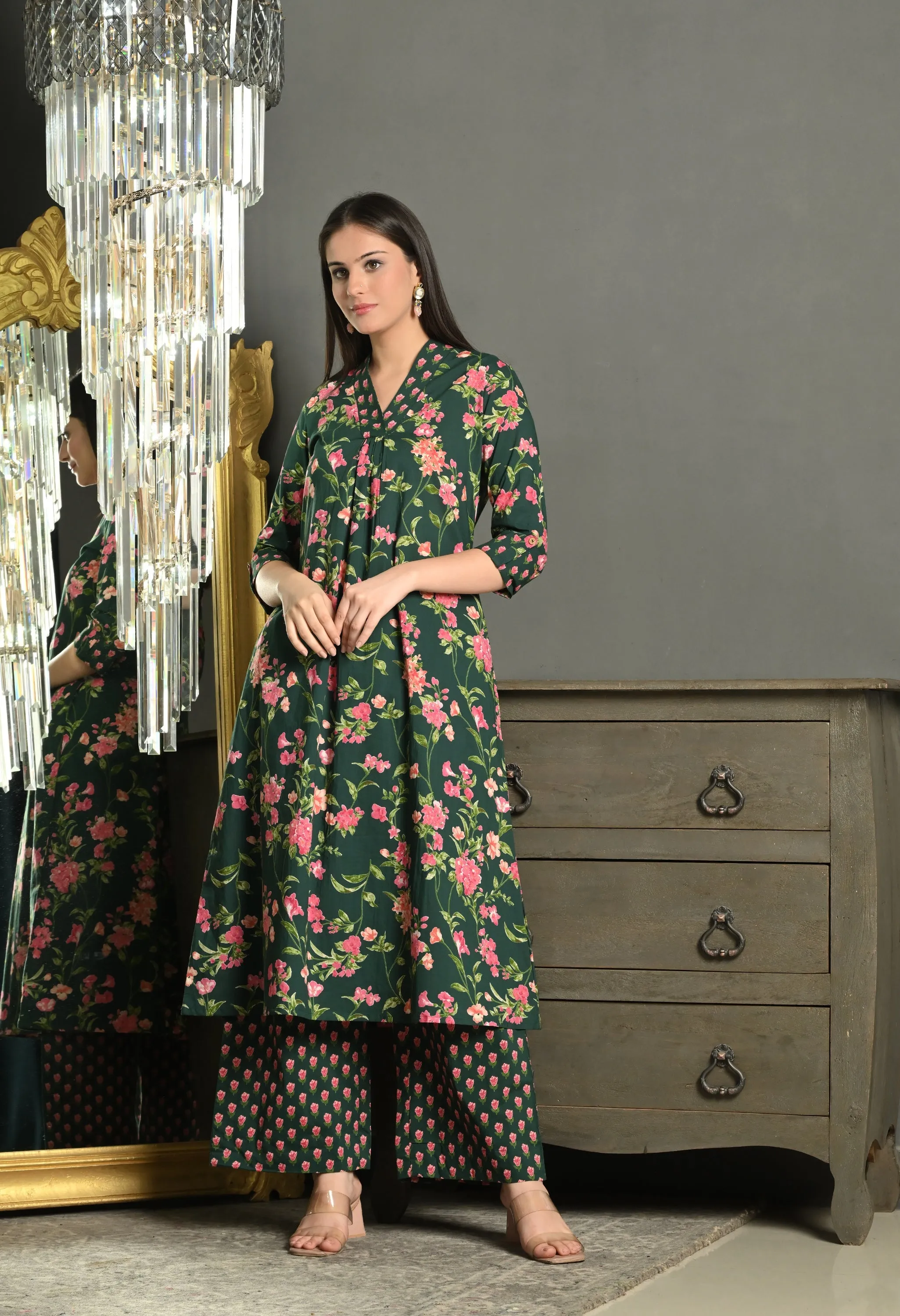 Jade Fusion Co-ord Set