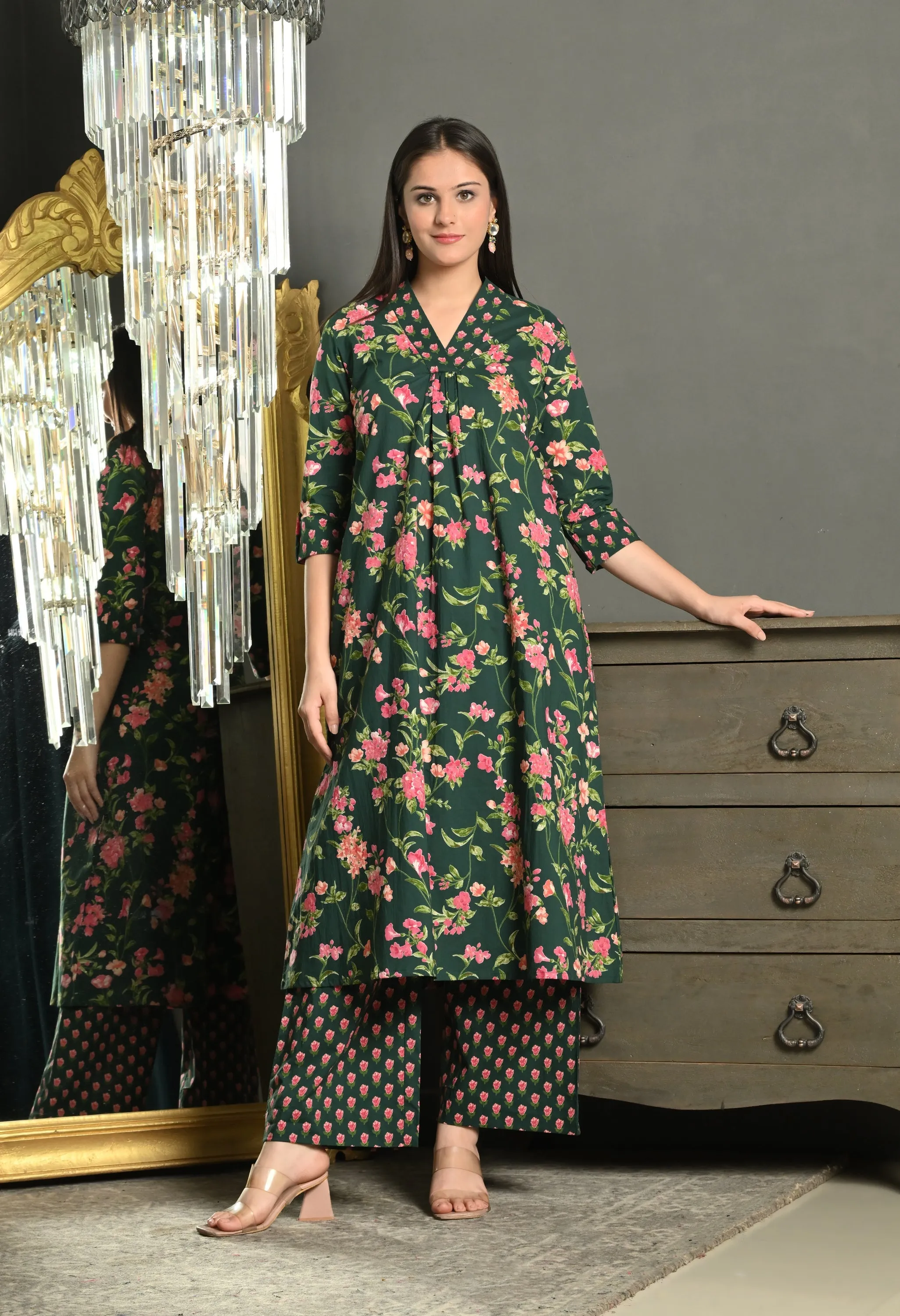 Jade Fusion Co-ord Set