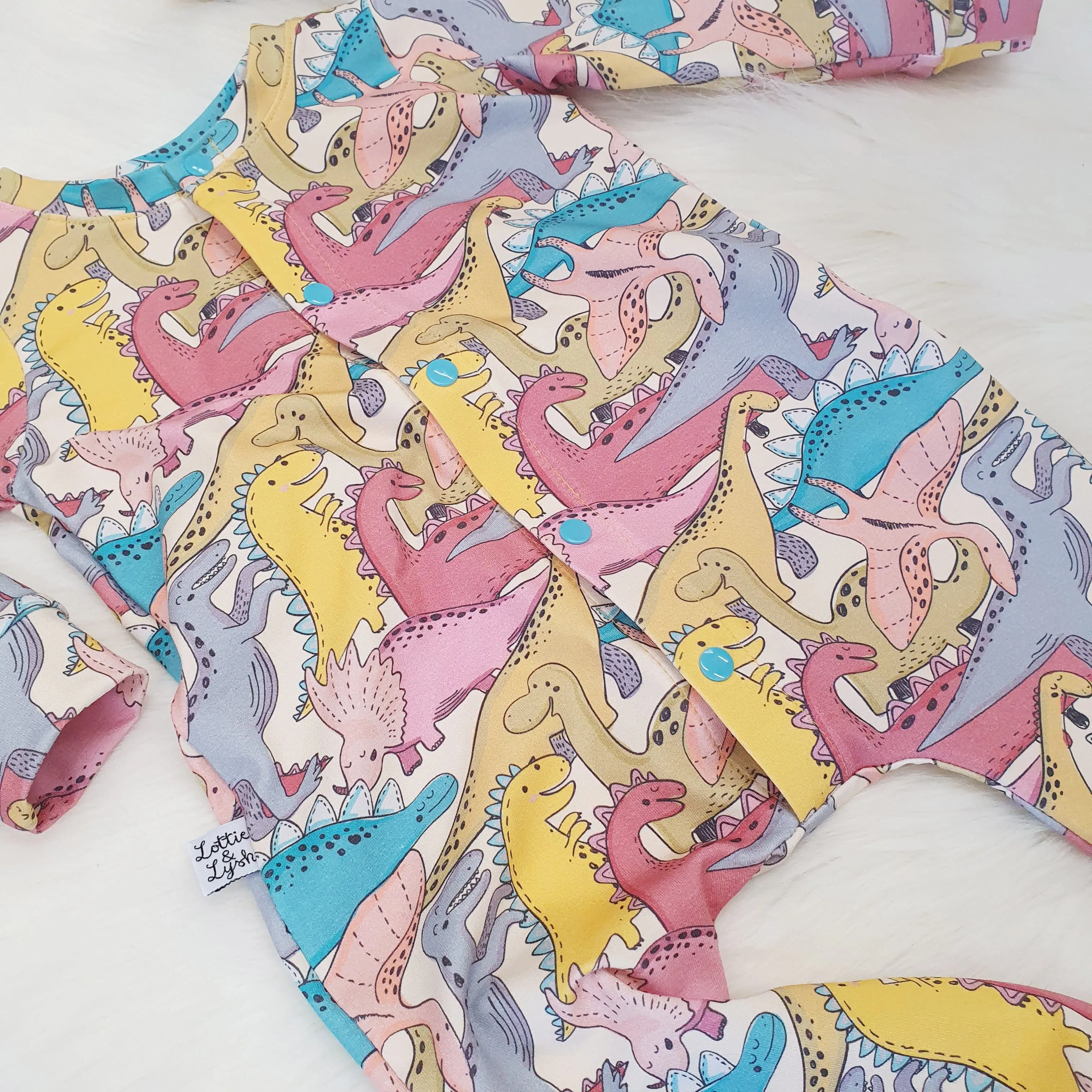Jurassic Long Leg Popper Romper