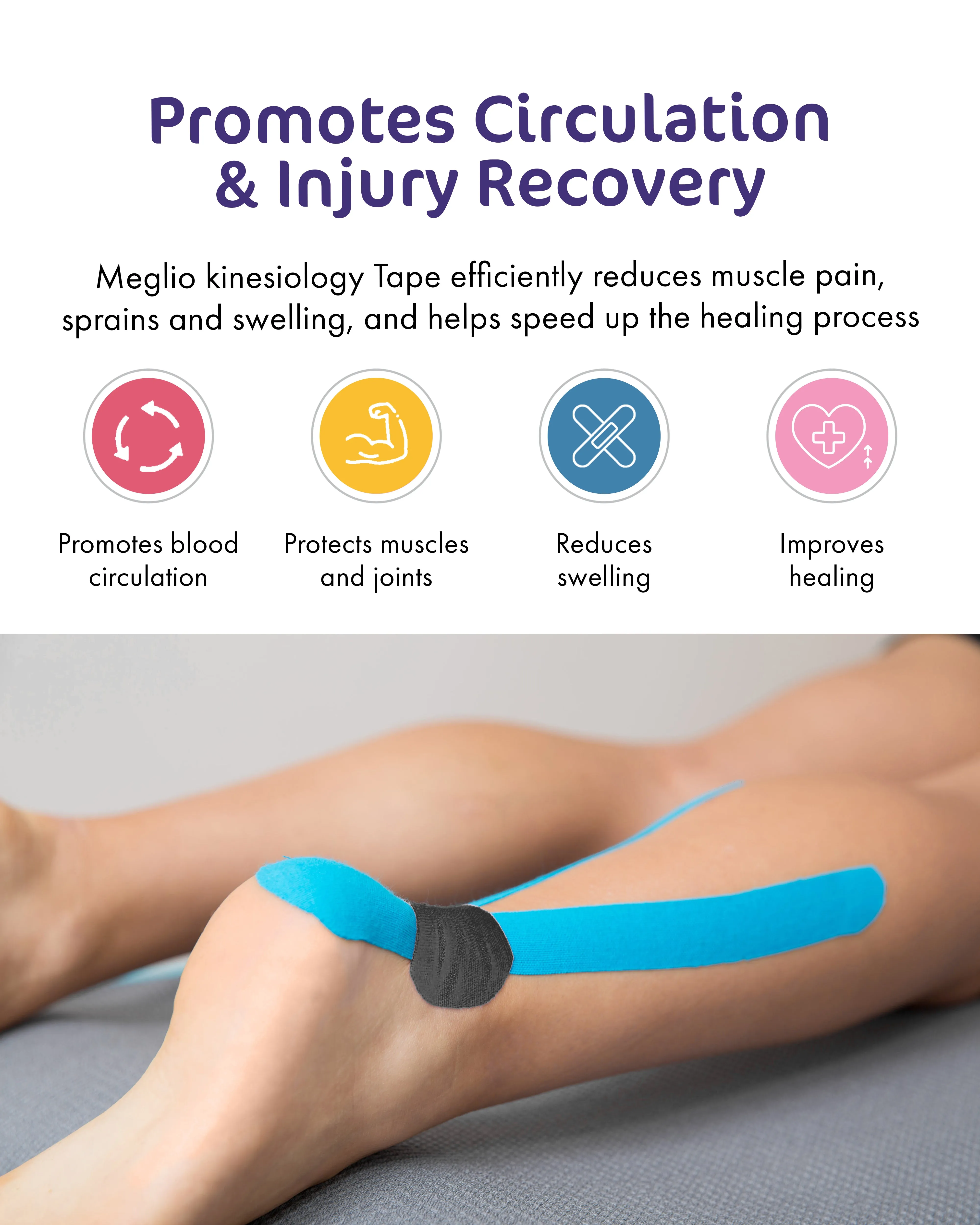 Kinesiology Tape 5m x 5cm (Uncut)