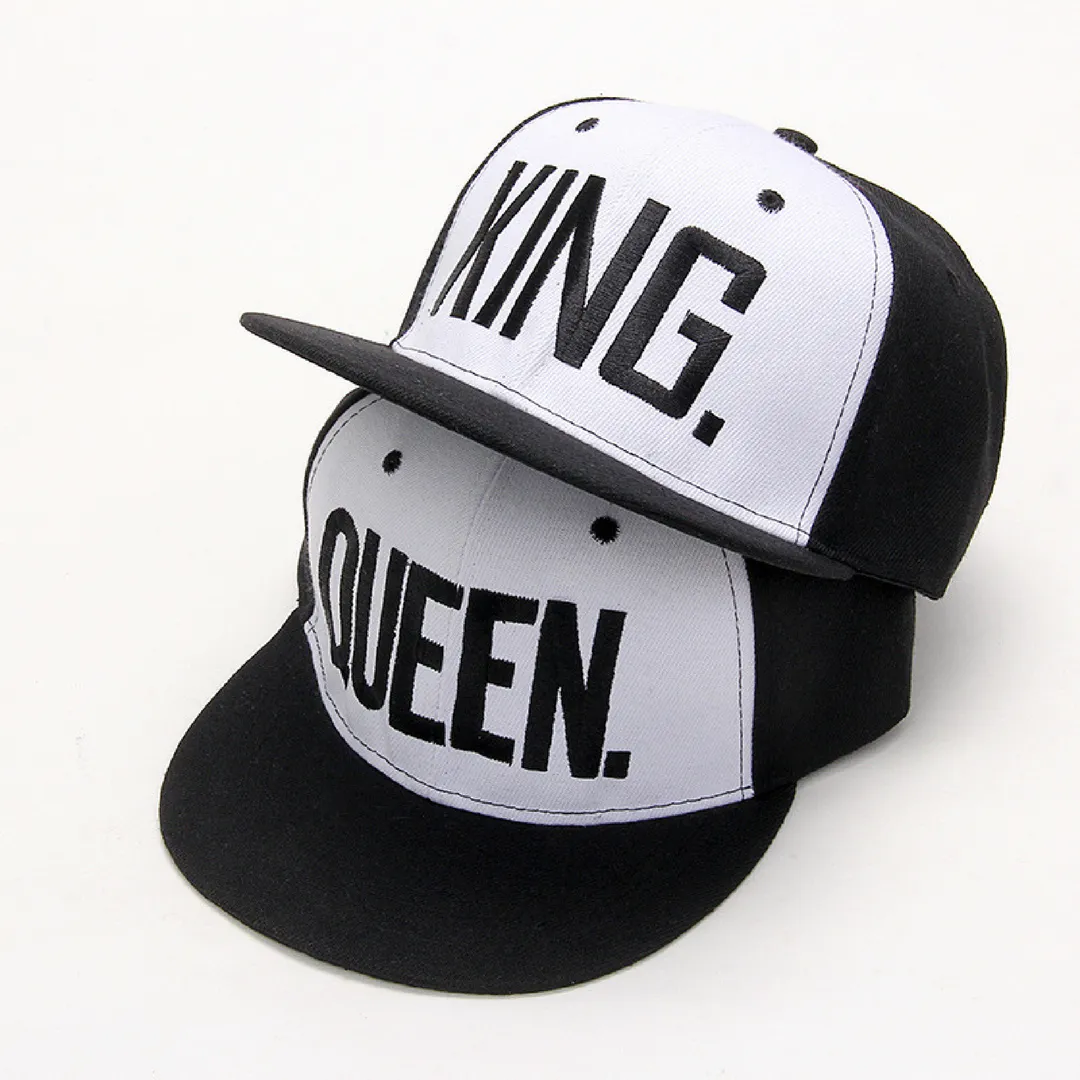 KING Baseball Cap - BLACK & WHITE