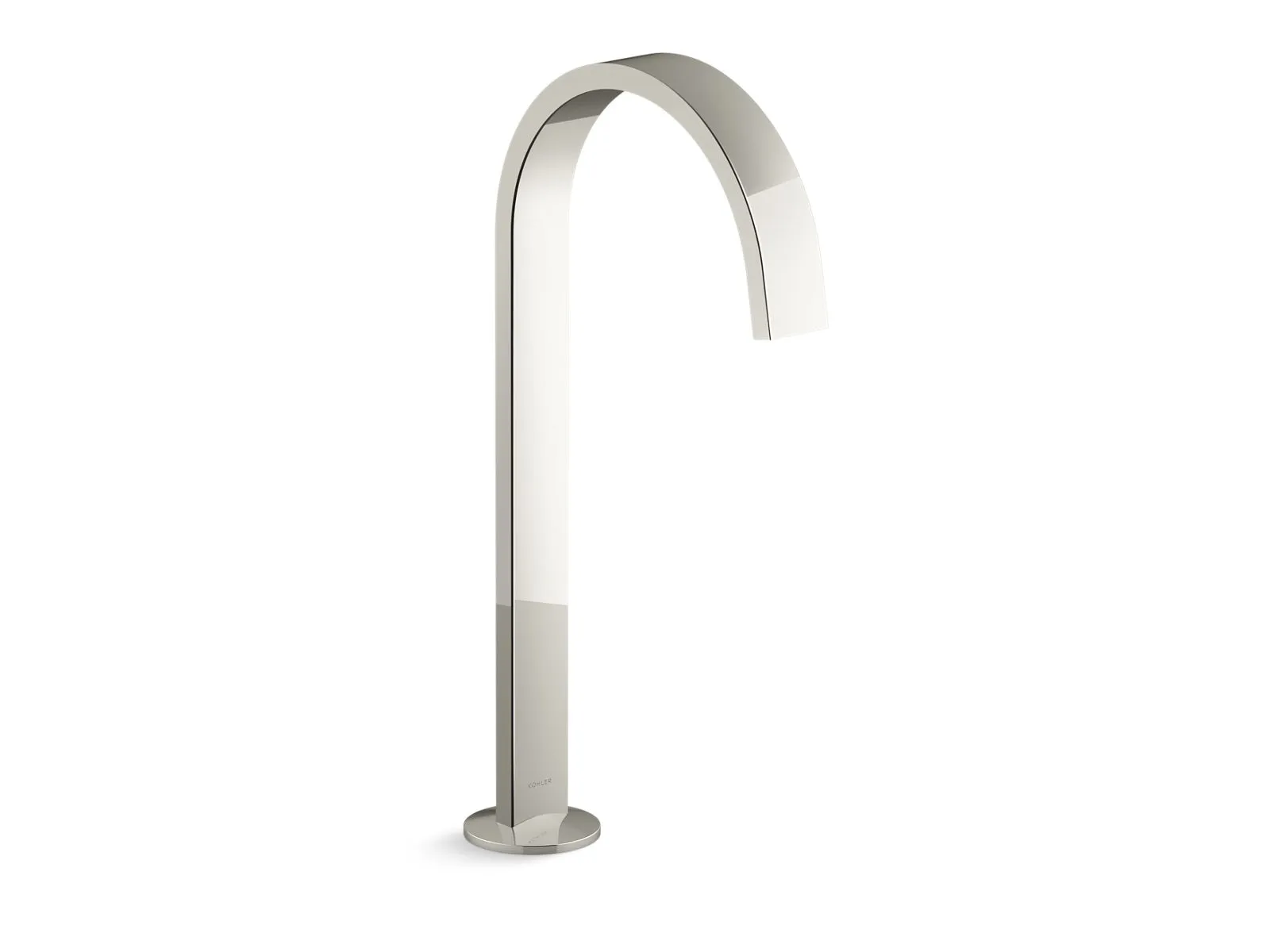 KOHLER K-77966 Components Bathroom sink faucet spout with Ribbon design, 1.2 gpm