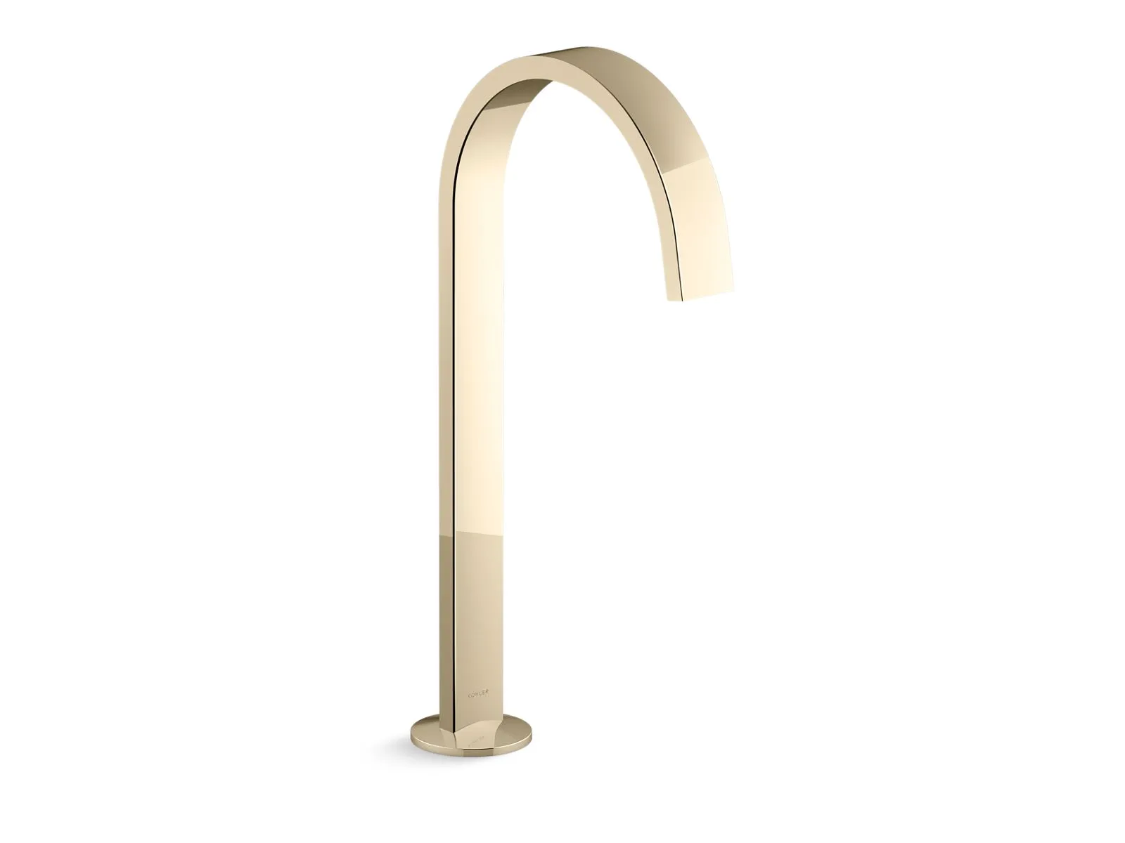 KOHLER K-77966 Components Bathroom sink faucet spout with Ribbon design, 1.2 gpm