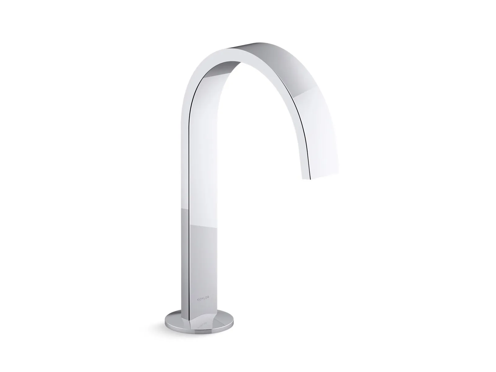KOHLER K-77968 Components Bathroom sink faucet spout with Ribbon design, 1.2 gpm