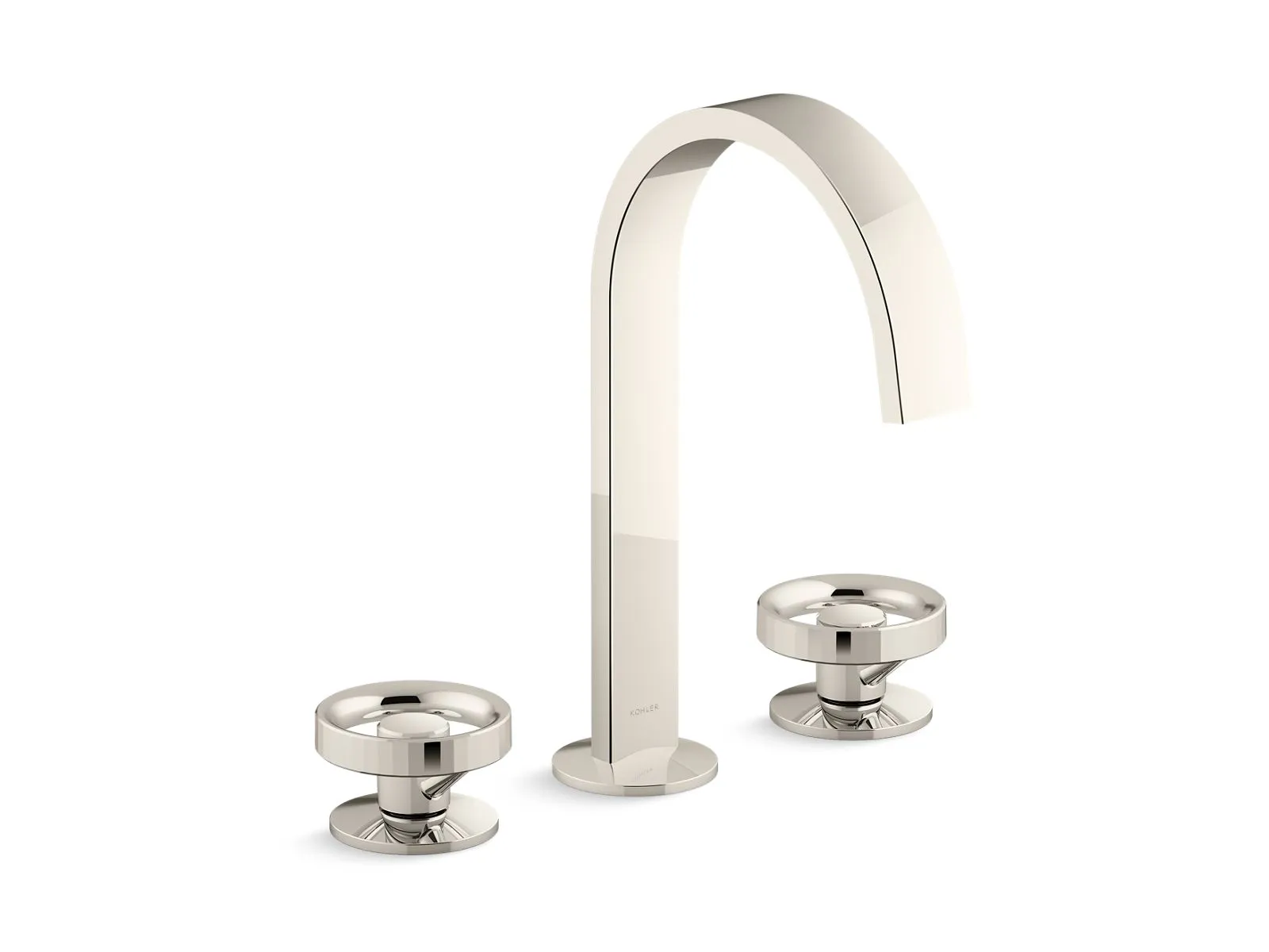 KOHLER K-77968 Components Bathroom sink faucet spout with Ribbon design, 1.2 gpm