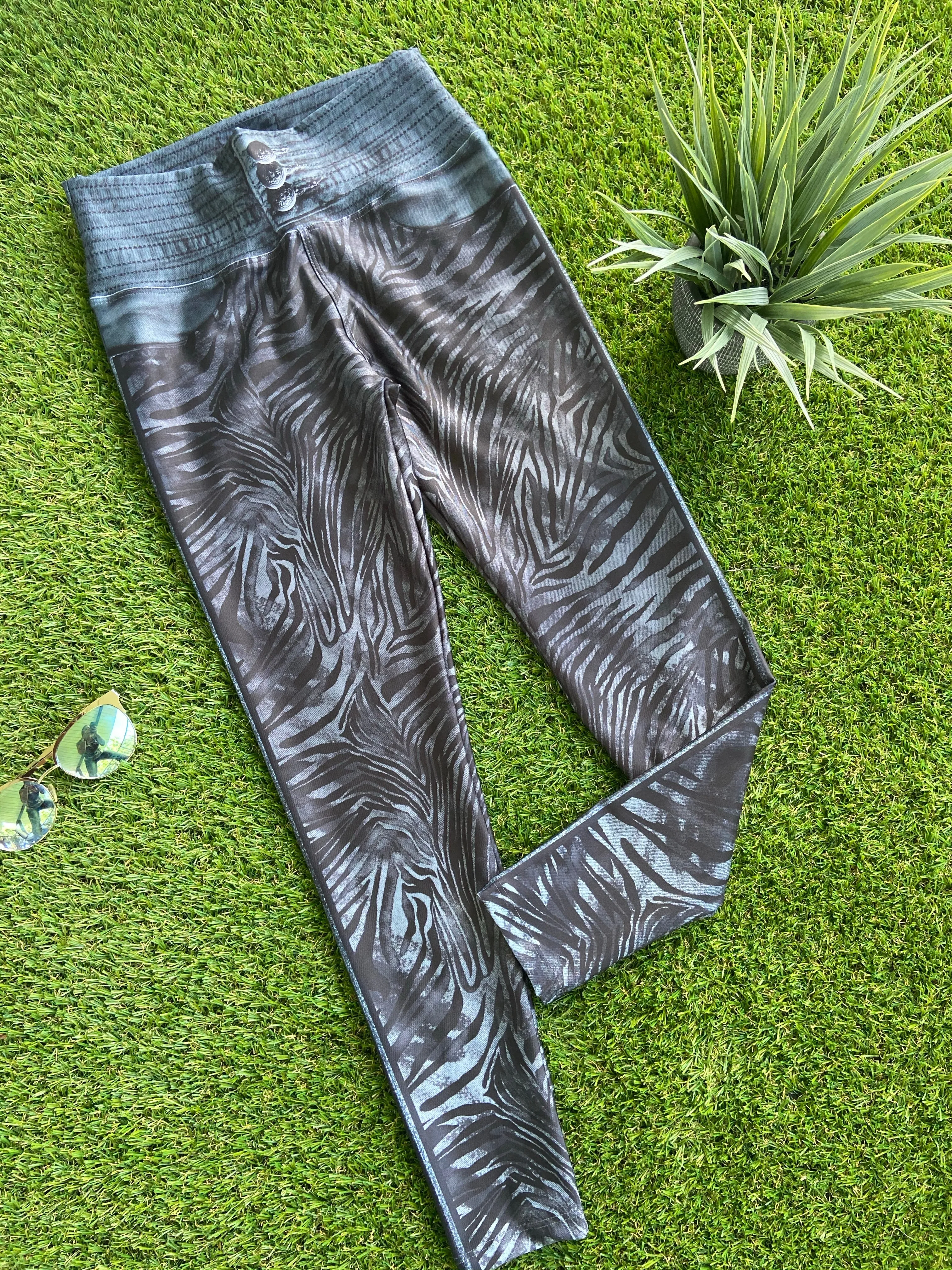 Legging Jeans Style Zebra