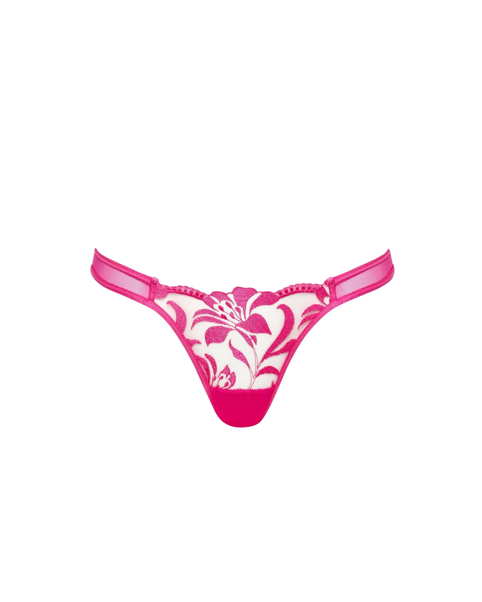 Leonora Panty Fuchsia Pink/Sheer