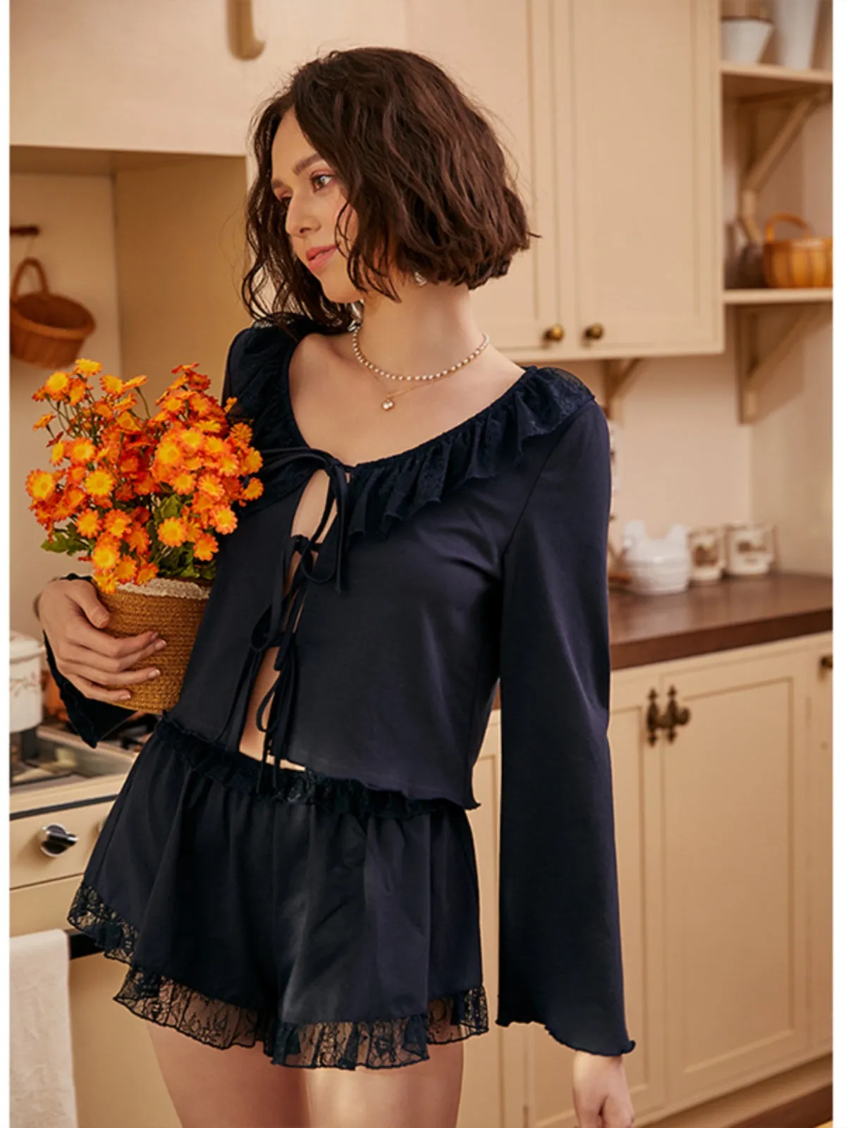 Long Sleeve Pajama Set