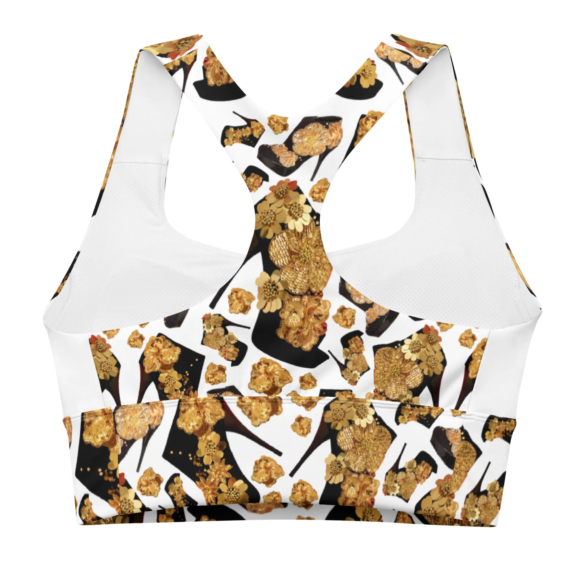 Longline sports bra 'Boss Lady'