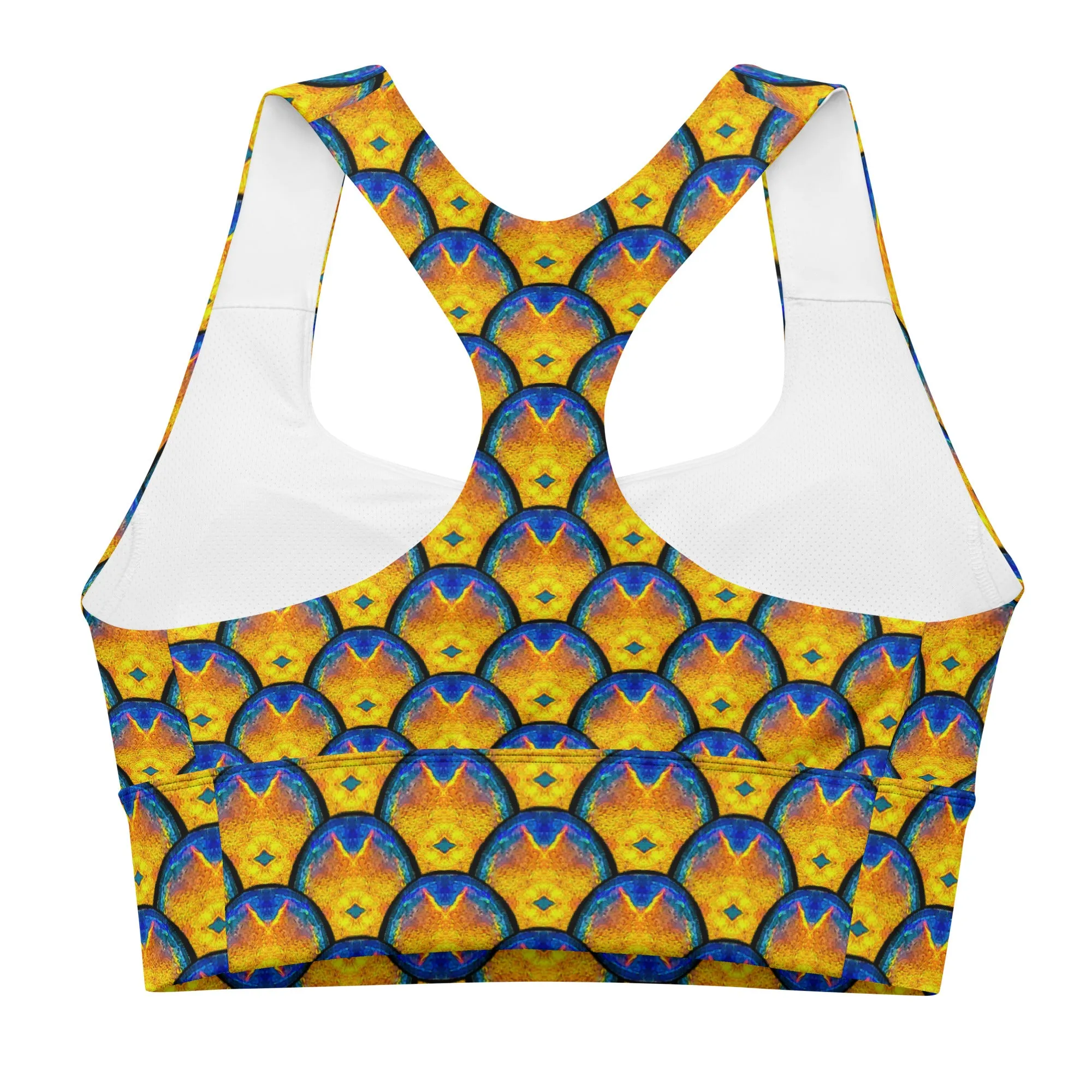 Longline Sports Bra (Her/Muliebris)(Opal Skies Cantus Primus) RJSTHs2024 RJS