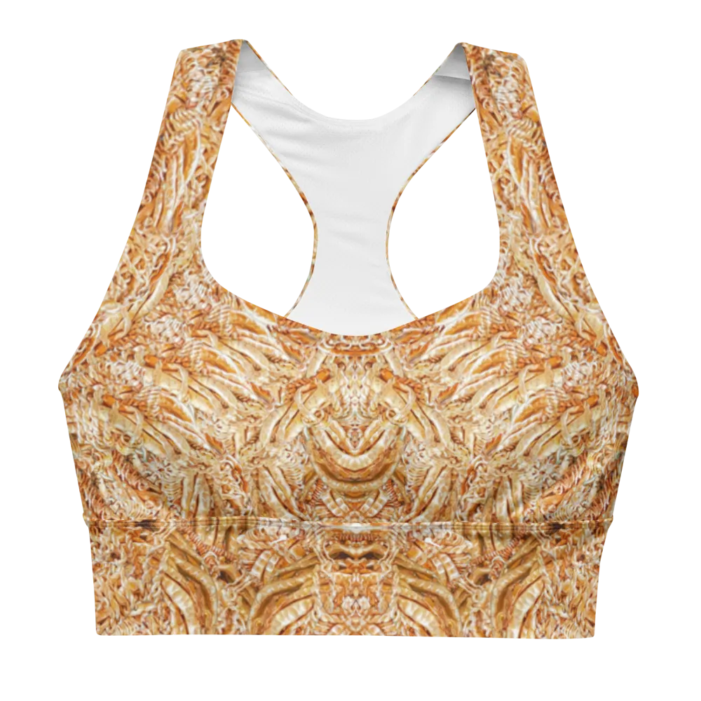 Longline Sports Bra (Her/Muliebris)(Ouroboros Smith Fabric) RJSTHs2021 RJS