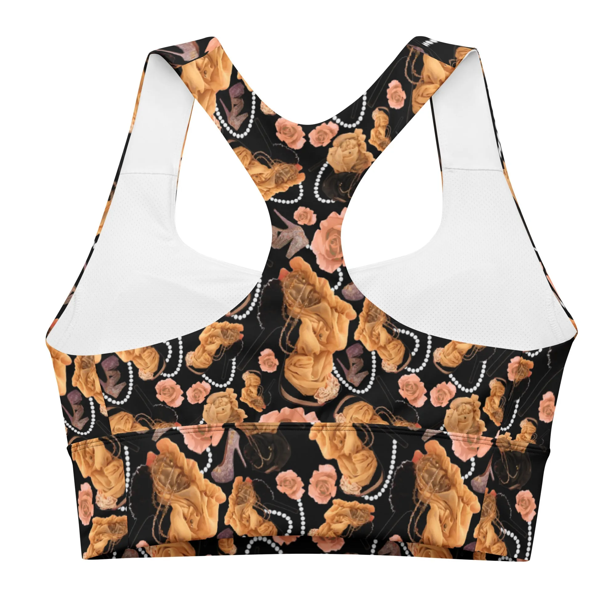 Longline sports bra 'Roma Couture'