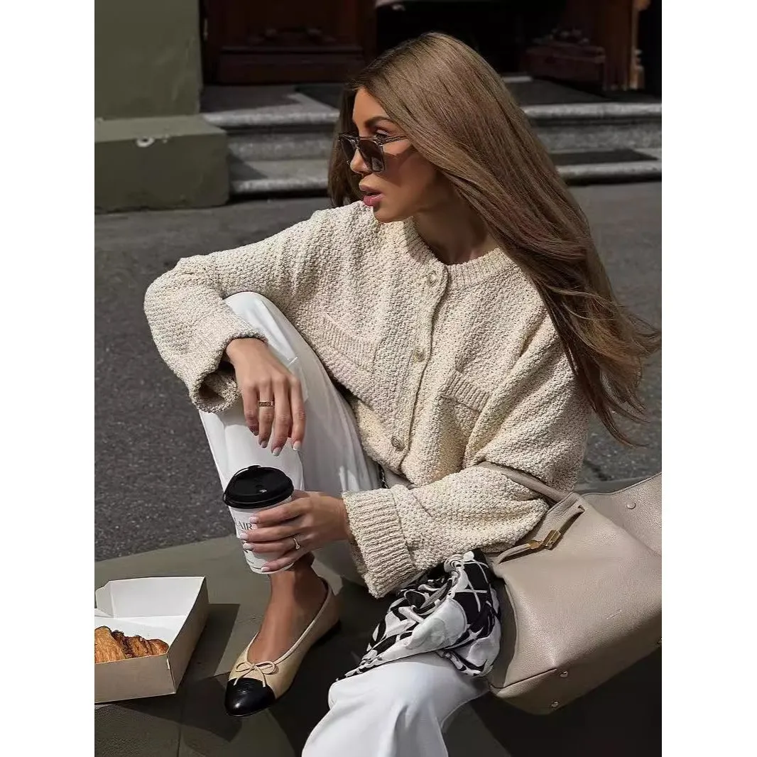 Loose Casual Round Neck Sweater