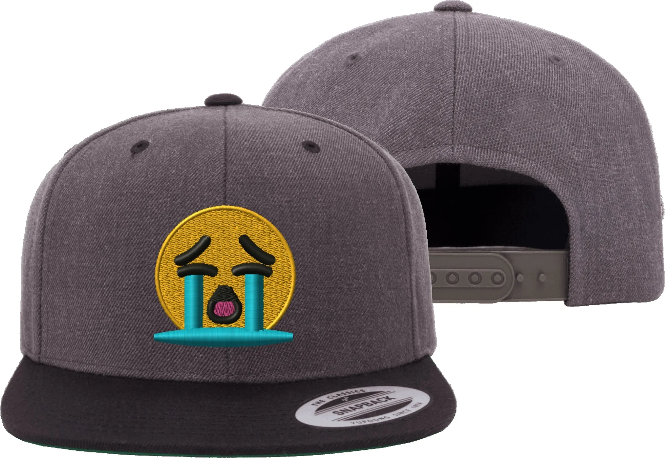 Loudly Crying Emoji Hat