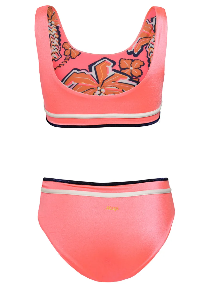 Maaji Cerise Retro Bikini Set Girls