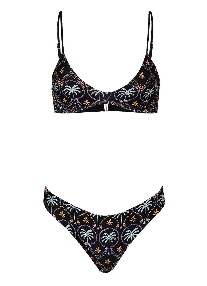 Maaji Noir Black Irene Unmolded Underwire Bikini Top