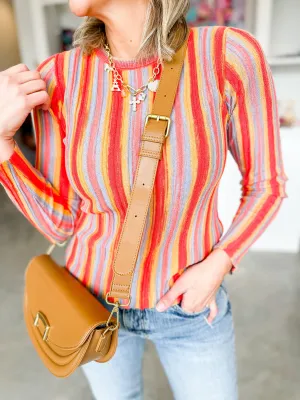 Maddie Stripe Sweater Top