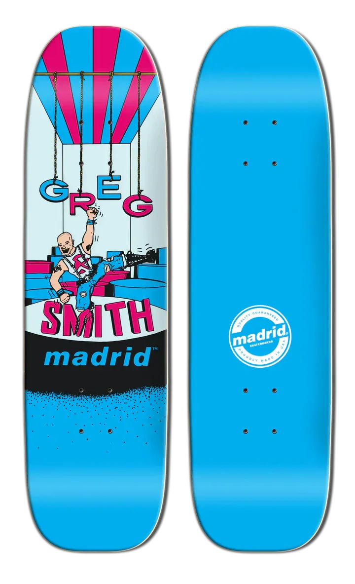 MADRID GREG SMITH PUNK FREESTYLE SKATEBOARD DECK